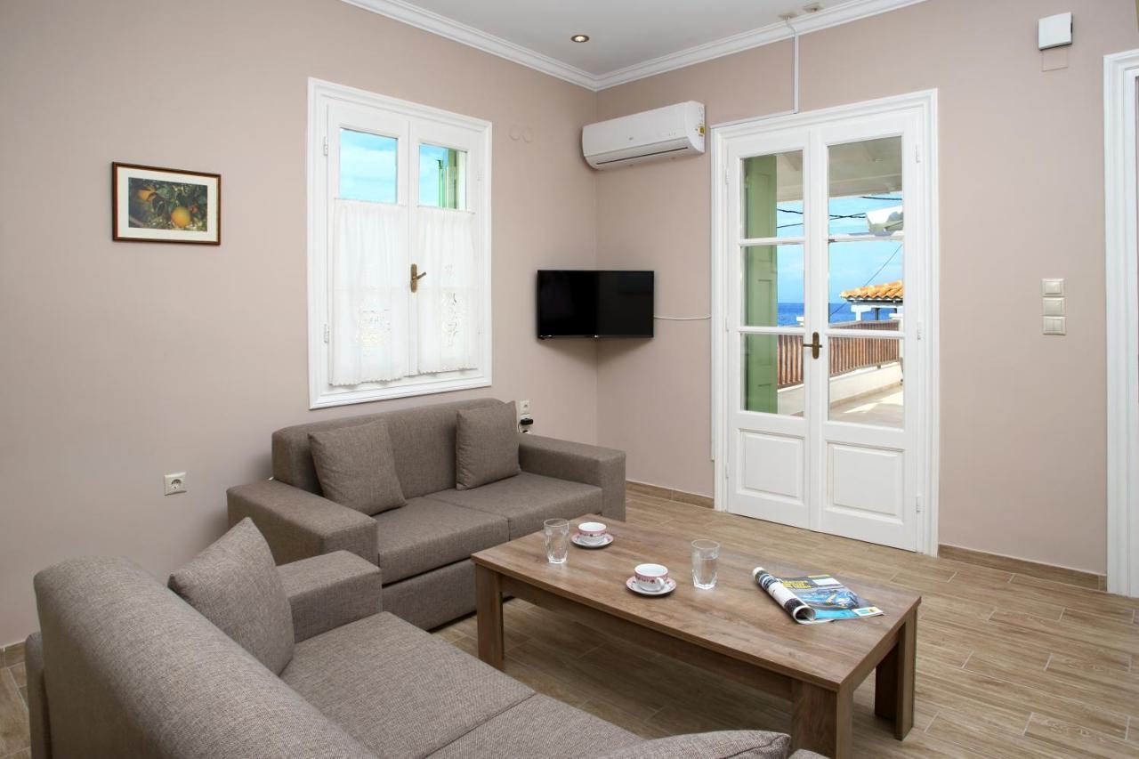 דירות Áyios Nikítas Lagadi Luxury Sea Side מראה חיצוני תמונה